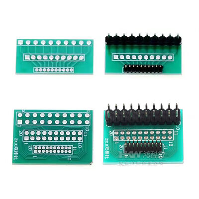 Scheda adattatore convertitore da 1,27 mm a 2,54 mm PCB Breakout Board 10 pin a fila singola o doppia